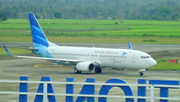 Garuda Indonesia Boeing 737-8U3 (PK-GMG) at  Banda Aceh - Sultan Iskandar Muda International, Indonesia