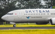 Garuda Indonesia Boeing 737-8U3 (PK-GMH) at  Adisumarmo International, Indonesia