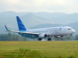 Garuda Indonesia Boeing 737-8U3 (PK-GMJ) at  Banda Aceh - Sultan Iskandar Muda International, Indonesia