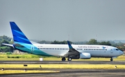 Garuda Indonesia Boeing 737-8U3 (PK-GMK) at  Adisumarmo International, Indonesia