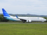 Garuda Indonesia Boeing 737-8U3 (PK-GMN) at  Banda Aceh - Sultan Iskandar Muda International, Indonesia