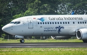 Garuda Indonesia Boeing 737-8U3 (PK-GMN) at  Adisumarmo International, Indonesia