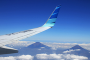 Garuda Indonesia Boeing 737-8U3 (PK-GMN) at  Central Java, Indonesia, Indonesia