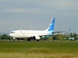 Garuda Indonesia Boeing 737-8U3 (PK-GMO) at  Banda Aceh - Sultan Iskandar Muda International, Indonesia