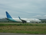 Garuda Indonesia Boeing 737-8U3 (PK-GMP) at  Banda Aceh - Sultan Iskandar Muda International, Indonesia