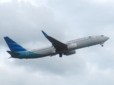 Garuda Indonesia Boeing 737-8U3 (PK-GMP) at  Palembang - Sultan Mahmud Badaruddin II International, Indonesia