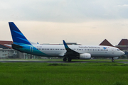 Garuda Indonesia Boeing 737-8U3 (PK-GMP) at  Adisumarmo International, Indonesia