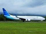 Garuda Indonesia Boeing 737-8U3 (PK-GMR) at  Banda Aceh - Sultan Iskandar Muda International, Indonesia