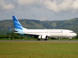 Garuda Indonesia Boeing 737-8U3 (PK-GMS) at  Banda Aceh - Sultan Iskandar Muda International, Indonesia