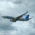 Garuda Indonesia Boeing 737-8U3 (PK-GMU) at  Balikpapan Sepinggan - International, Indonesia