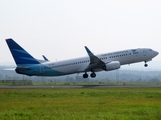 Garuda Indonesia Boeing 737-8U3 (PK-GMU) at  Banda Aceh - Sultan Iskandar Muda International, Indonesia