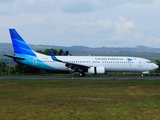 Garuda Indonesia Boeing 737-8U3 (PK-GMU) at  Banda Aceh - Sultan Iskandar Muda International, Indonesia