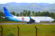 Garuda Indonesia Boeing 737-8U3 (PK-GMU) at  Banda Aceh - Sultan Iskandar Muda International, Indonesia