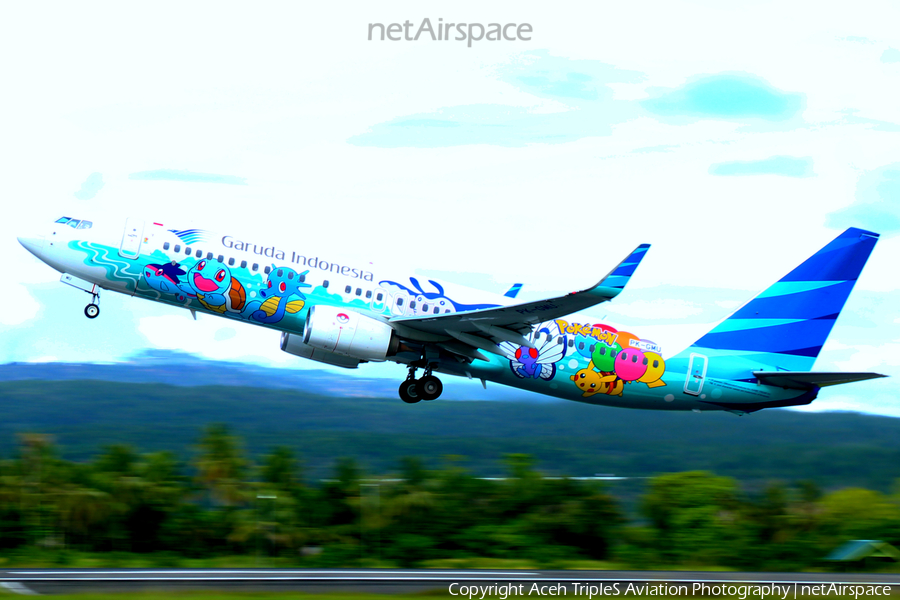 Garuda Indonesia Boeing 737-8U3 (PK-GMU) | Photo 632351