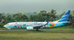 Garuda Indonesia Boeing 737-8U3 (PK-GMU) at  Palembang - Sultan Mahmud Badaruddin II International, Indonesia