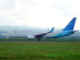 Garuda Indonesia Boeing 737-8U3 (PK-GMV) at  Banda Aceh - Sultan Iskandar Muda International, Indonesia