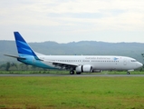 Garuda Indonesia Boeing 737-8U3 (PK-GMV) at  Banda Aceh - Sultan Iskandar Muda International, Indonesia
