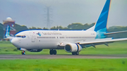 Garuda Indonesia Boeing 737-8U3 (PK-GMW) at  Yogyakarta - International, Indonesia