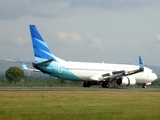 Garuda Indonesia Boeing 737-8U3 (PK-GMX) at  Banda Aceh - Sultan Iskandar Muda International, Indonesia