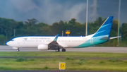 Garuda Indonesia Boeing 737-8U3 (PK-GMX) at  Yogyakarta - International, Indonesia