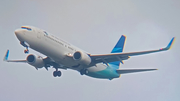 Garuda Indonesia Boeing 737-8U3 (PK-GMX) at  Yogyakarta - International, Indonesia