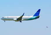 Garuda Indonesia Boeing 737-8U3 (PK-GMY) at  Surabaya - Juanda International, Indonesia