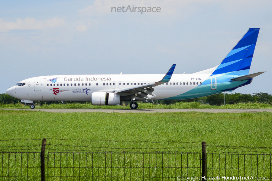 Garuda Indonesia Boeing 737-8U3 (PK-GMZ) | Photo 405363