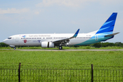 Garuda Indonesia Boeing 737-8U3 (PK-GMZ) at  Medan - Kualanamu International, Indonesia