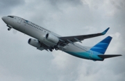 Garuda Indonesia Boeing 737-8U3 (PK-GMZ) at  Adisumarmo International, Indonesia