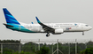 Garuda Indonesia Boeing 737-8U3 (PK-GMZ) at  Adisumarmo International, Indonesia