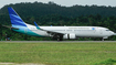 Garuda Indonesia Boeing 737-8U3 (PK-GNA) at  Frans Kaisiepo / Mokmer, Indonesia