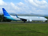 Garuda Indonesia Boeing 737-8U3 (PK-GNA) at  Banda Aceh - Sultan Iskandar Muda International, Indonesia