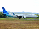 Garuda Indonesia Boeing 737-8U3 (PK-GNC) at  Banda Aceh - Sultan Iskandar Muda International, Indonesia