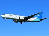 Garuda Indonesia Boeing 737-8U3 (PK-GNC) at  Banda Aceh - Sultan Iskandar Muda International, Indonesia