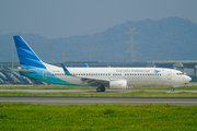 Garuda Indonesia Boeing 737-8U3 (PK-GNC) at  Yogyakarta - International, Indonesia