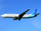 Garuda Indonesia Boeing 737-8U3 (PK-GND) at  Banda Aceh - Sultan Iskandar Muda International, Indonesia