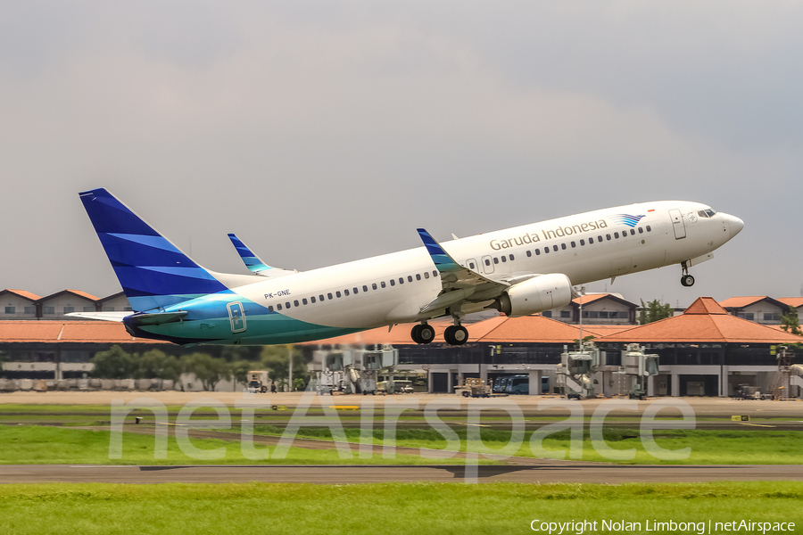 Garuda Indonesia Boeing 737-8U3 (PK-GNE) | Photo 423937