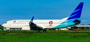 Garuda Indonesia Boeing 737-8U3 (PK-GNE) at  Medan - Kualanamu International, Indonesia