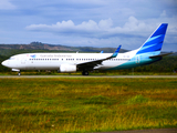 Garuda Indonesia Boeing 737-8U3 (PK-GNF) at  Banda Aceh - Sultan Iskandar Muda International, Indonesia