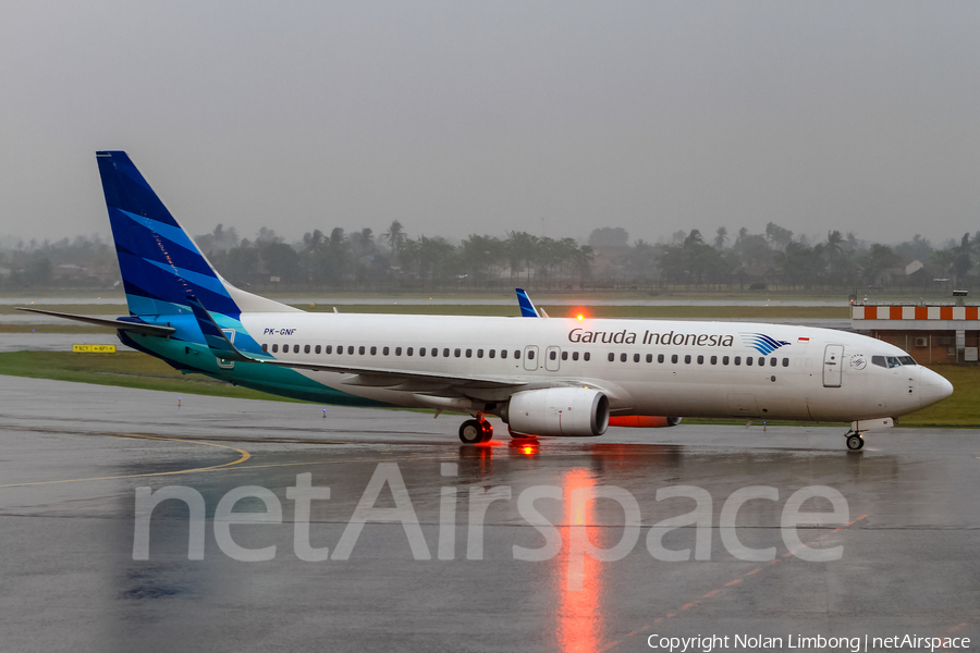 Garuda Indonesia Boeing 737-8U3 (PK-GNF) | Photo 370881