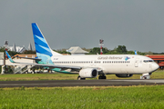 Garuda Indonesia Boeing 737-8U3 (PK-GNF) at  Adisumarmo International, Indonesia