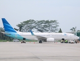 Garuda Indonesia Boeing 737-8U3 (PK-GNH) at  Medan - Kualanamu International, Indonesia