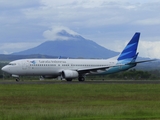 Garuda Indonesia Boeing 737-86N (PK-GNI) at  Banda Aceh - Sultan Iskandar Muda International, Indonesia