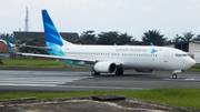 Garuda Indonesia Boeing 737-8U3 (PK-GNJ) at  Bandung - Husein Sastranegara International, Indonesia