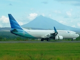 Garuda Indonesia Boeing 737-8U3 (PK-GNJ) at  Banda Aceh - Sultan Iskandar Muda International, Indonesia