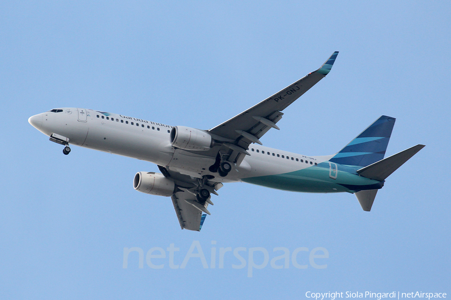 Garuda Indonesia Boeing 737-8U3 (PK-GNJ) | Photo 360466