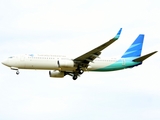 Garuda Indonesia Boeing 737-86N (PK-GNL) at  Banda Aceh - Sultan Iskandar Muda International, Indonesia