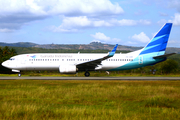 Garuda Indonesia Boeing 737-8U3 (PK-GNM) at  Banda Aceh - Sultan Iskandar Muda International, Indonesia