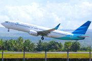 Garuda Indonesia Boeing 737-8U3 (PK-GNM) at  Banda Aceh - Sultan Iskandar Muda International, Indonesia