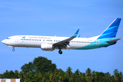 Garuda Indonesia Boeing 737-8U3 (PK-GNM) at  Banda Aceh - Sultan Iskandar Muda International, Indonesia